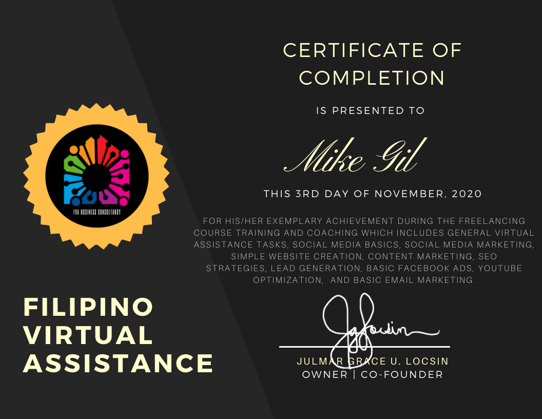 Mike Gil Fc Batch 48